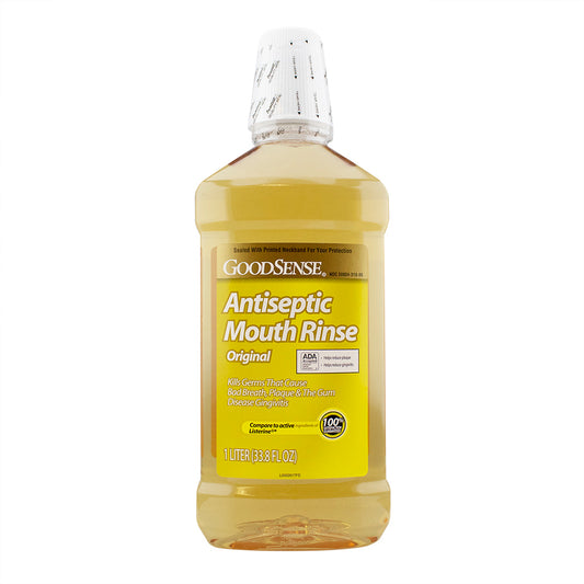 GS ANTISEPTIC MOUTHRINSE AMBER 33.8 OZ