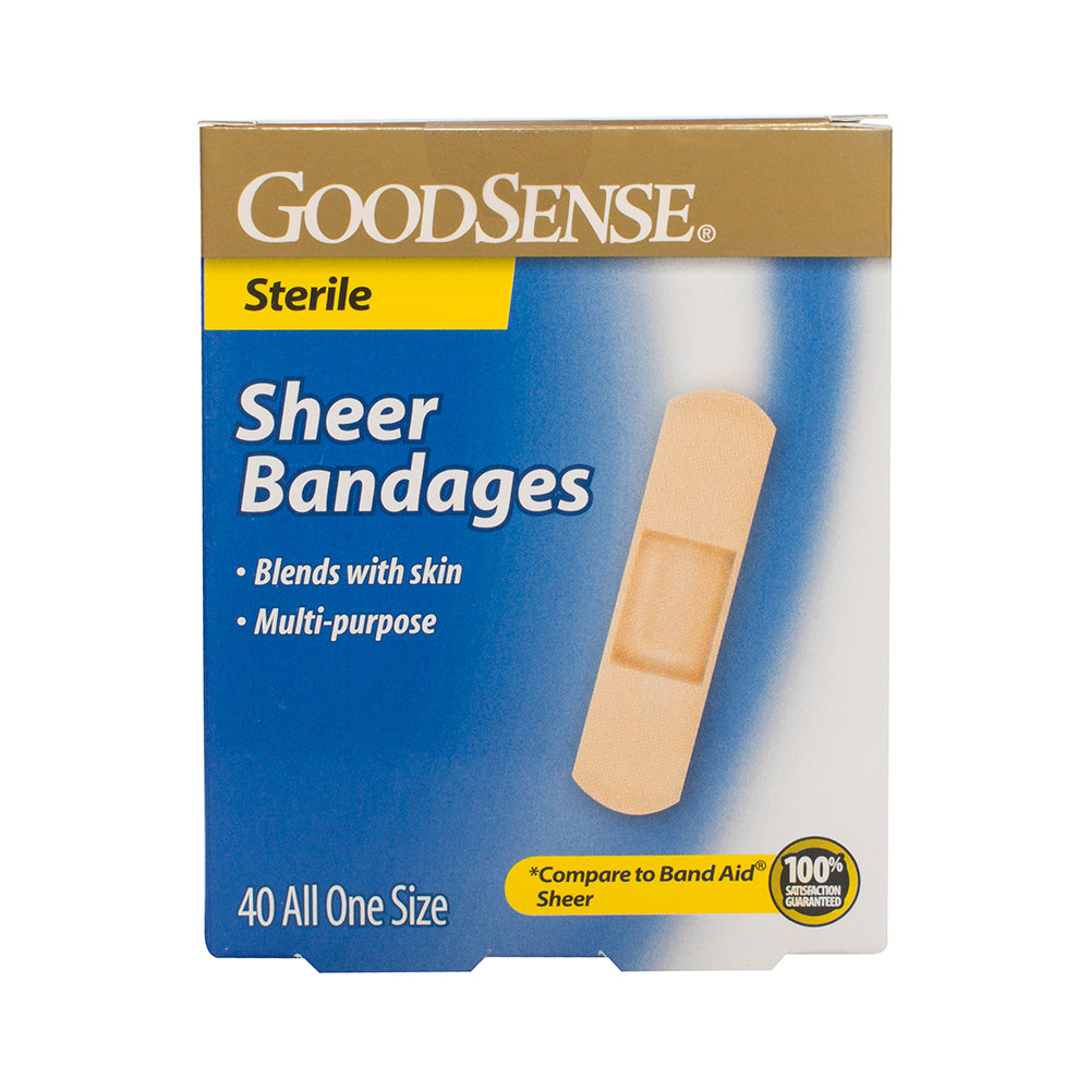 GS ADHESIVE BANDAGE SHEER 3/4 X 3" 40