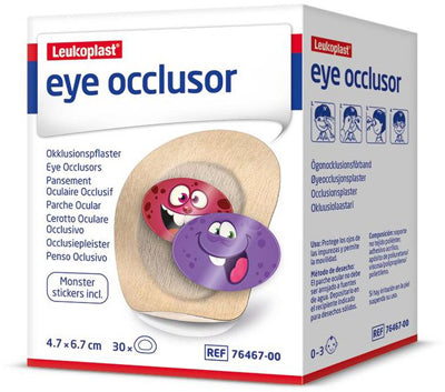 LEUKOPLAST EYE OCCLUSOR JUNIOR BX/30