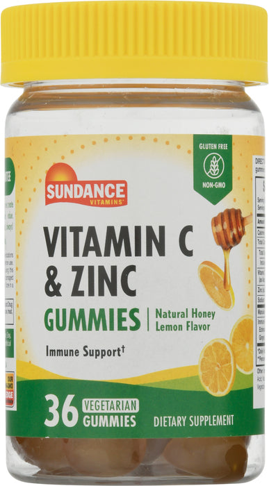 VITAMIN C 250MG + ZINC IMMUNE GUMMY 36 SUND