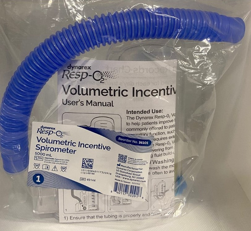 VOLUMETRIC INCENTIVE SPIROMETER 5000 ML