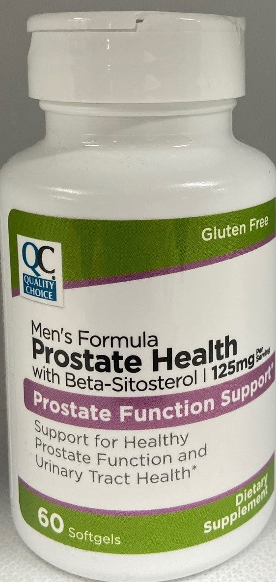 QC PROSTATE HEALTH W/ BETA SITOSTEROL 60 SGEL