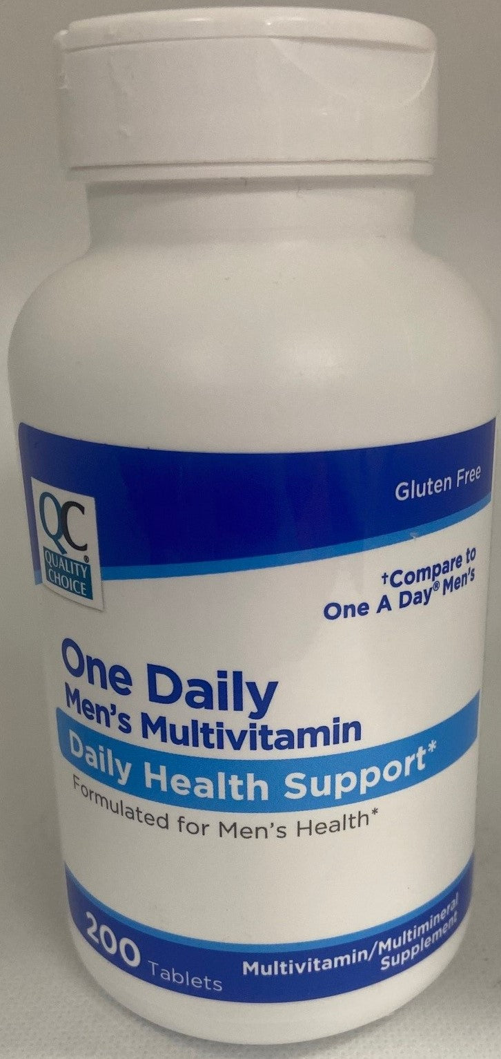 QC ONCE DAILY MENS TAB 200