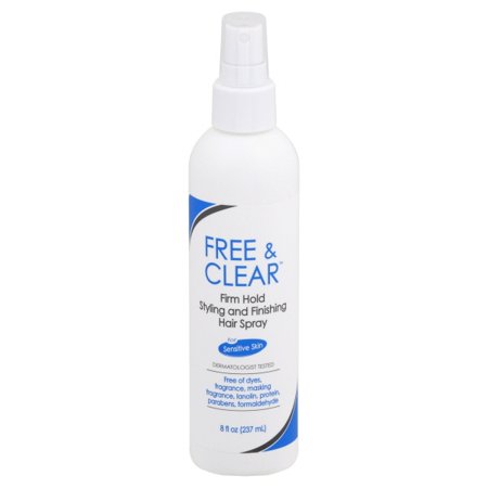 FREE & CLEAR HAIR SPRAY FIRM HOLD 8 OZ