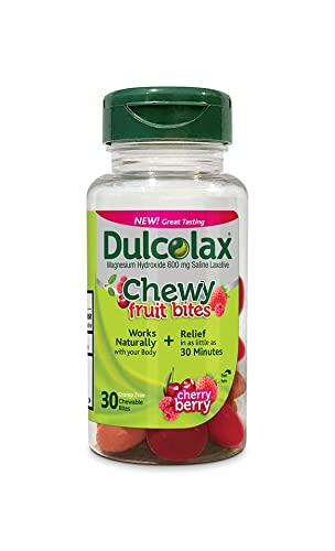 DULCOLAX CHEWY FRUIT BITES CHERRY BERRY 30
