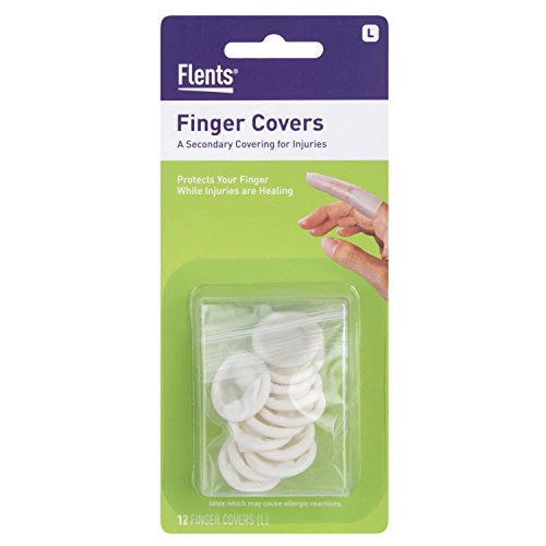 FINGER COT LARGE 12 PK FLENTS #61L