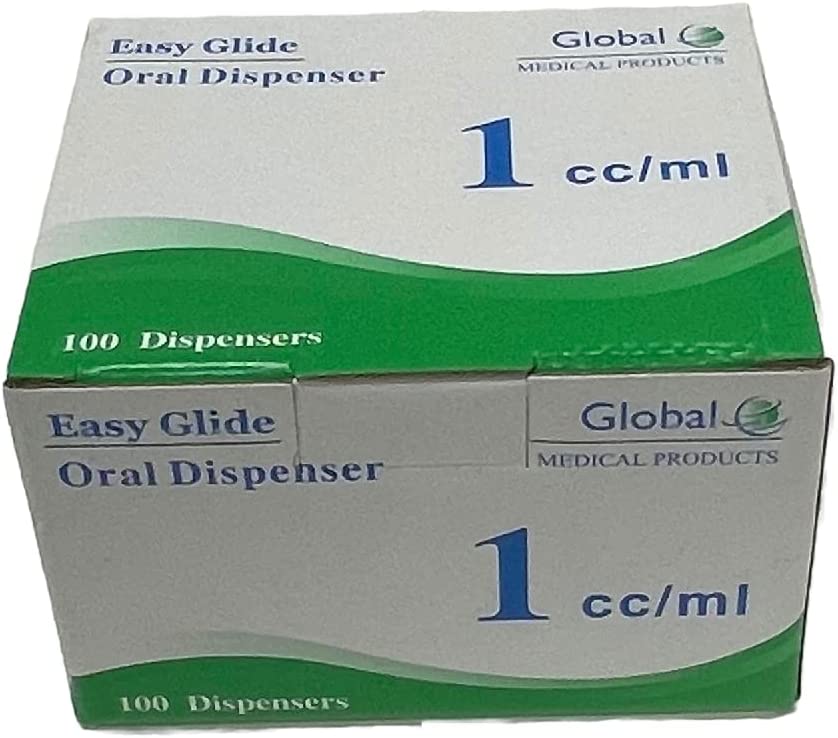 EASYGLIDE ORAL SYRINGE NO TIP CAP 1 ML BX/100