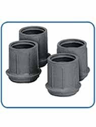 WALKER TIP 1 1/8" GRAY PK/4 CAREX #A821-00