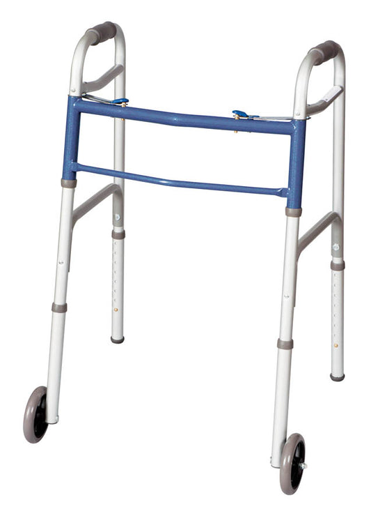 WALKER WHEELED 5" FIXED DUAL ADULT 300 LB
