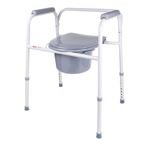 COMMODE 3 IN 1 STEEL 300 LB