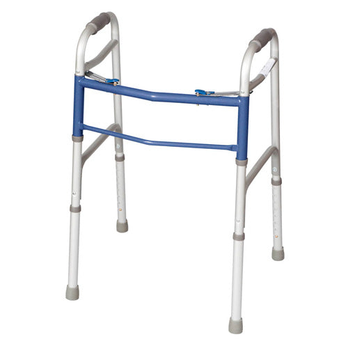 WALKER FOLDING BUTTON ADULT 300 LB