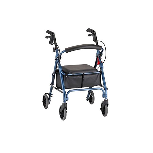 WALKER 4 WH HAND BRK GETGO PETITE BLUE 4208BL