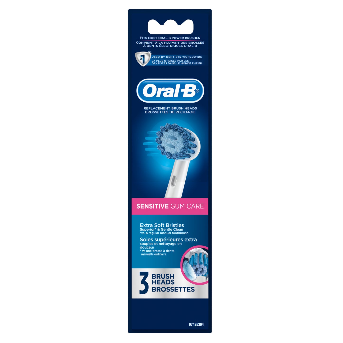 ORAL B POWER REFILL SENS BRUSHHEAD XSOFT 3 PK