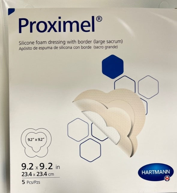PROXIMEL SILICONE DRESSING BORD SACRAL LG BX5