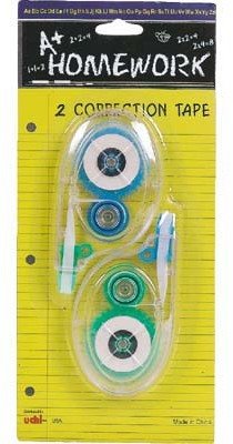 CORRECTION TAPE 2 PK