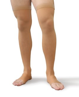 THIGH HIGH 20-30 MEN/WOMEN OT BLACK XXL TF