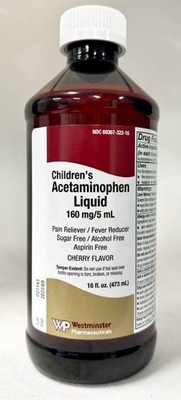 ACETAMINOPHEN SUSP 160 MG/5ML 16 OZ WESTMINTE