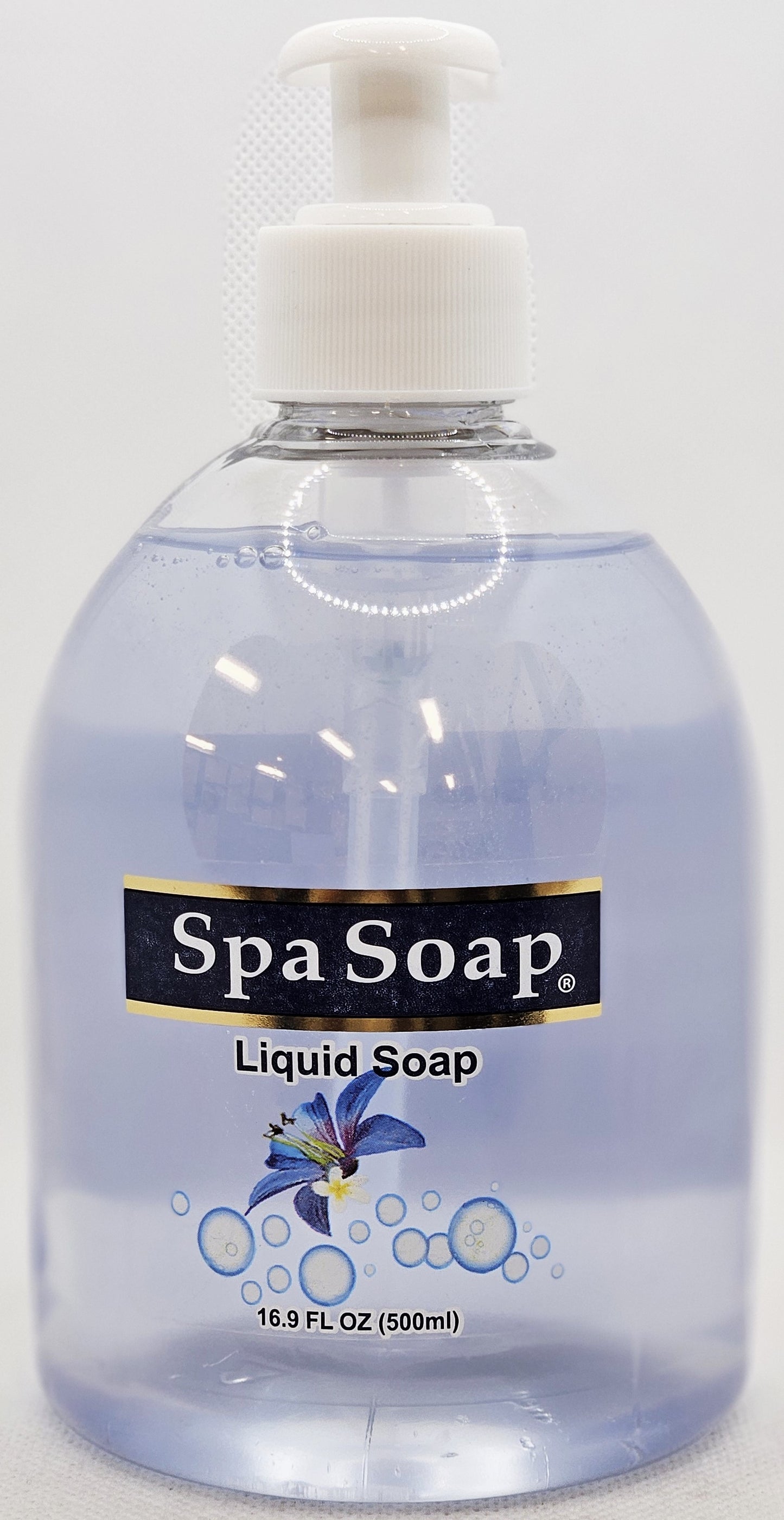 SPA SOAP CLEAR LIQUID PUMP 16.9 OZ
