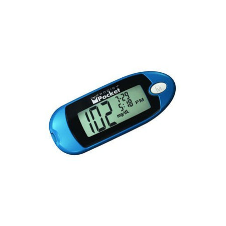 PRODIGY POCKET BLOOD GLUCOSE METER BLUE KIT