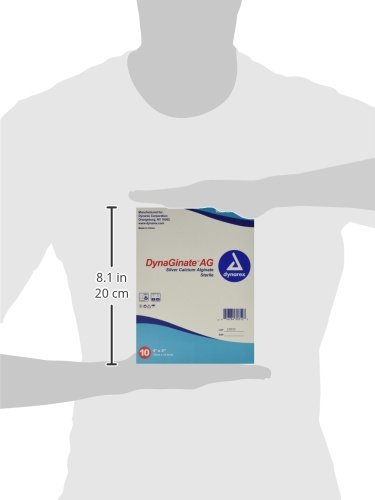 DYNAGINATE AG SILVER CAL ALGINATE 4 X 5" (10)