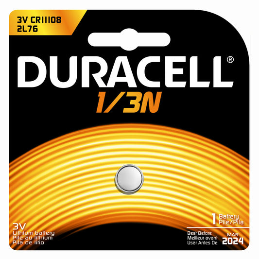 DURACELL BATTERY 3 VOLT LITHIUM PHOTO #DL1/3N