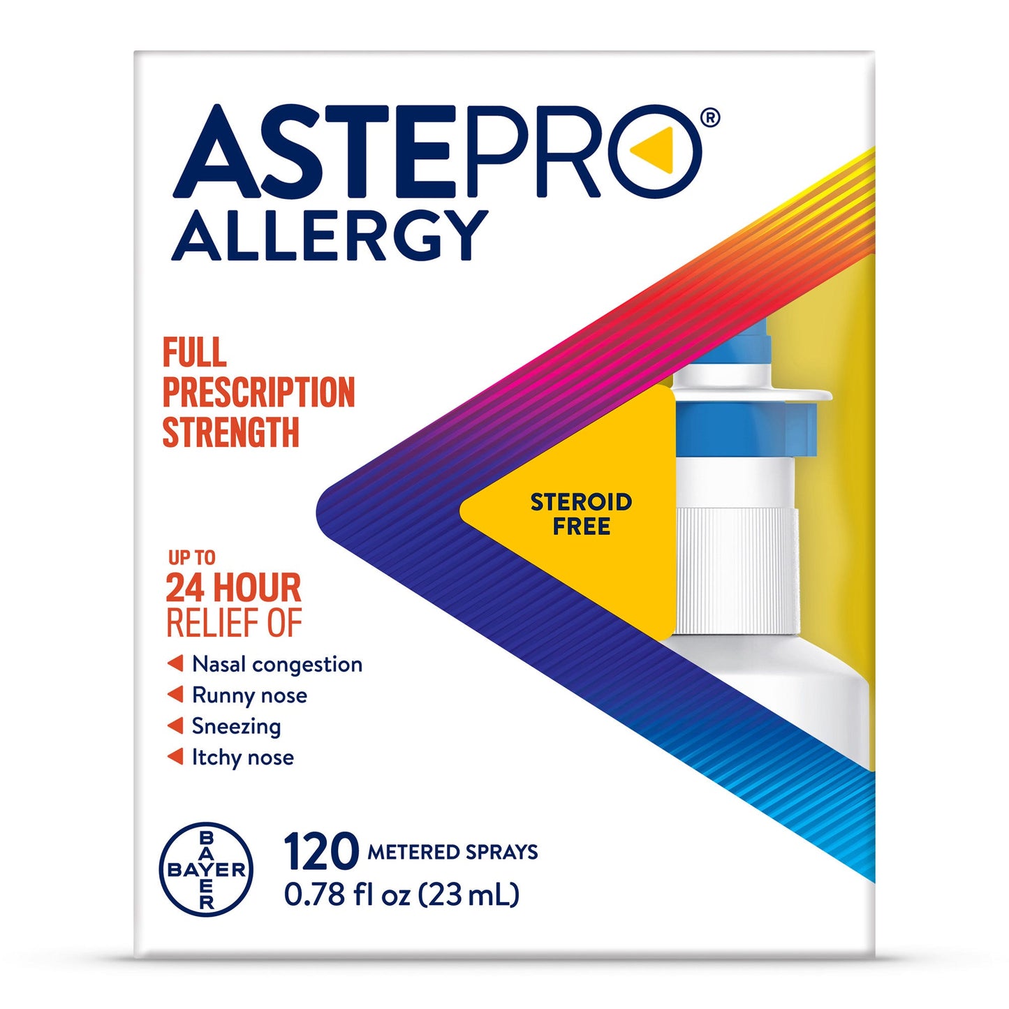 ASTEPRO ALLERGY SPR 205.5 MCG 120 SPRAYS 23ML