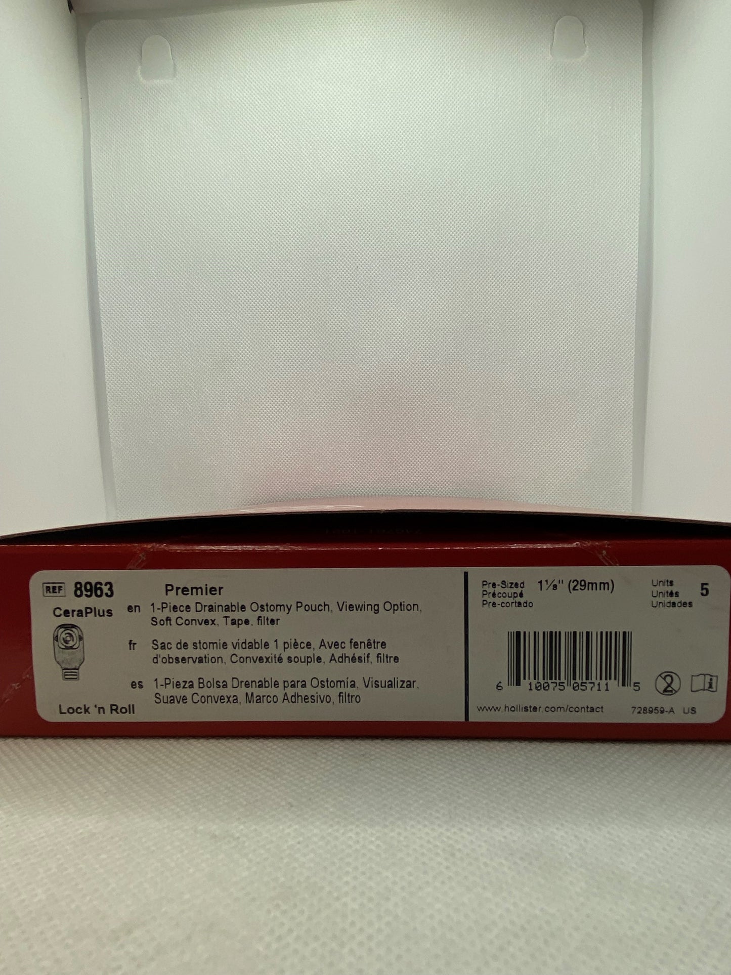 HOLL 8963 PREMIER 1PC PCH DR CONVEX 1 1/8" 10