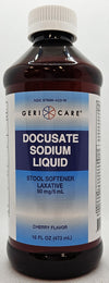 DOCUSATE SODIUM LIQ 50 MG/5 ML 16 OZ GERICARE