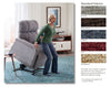 LIFTCHAIR 3POS COMF WIDE MD B/SWEET PR531MXW