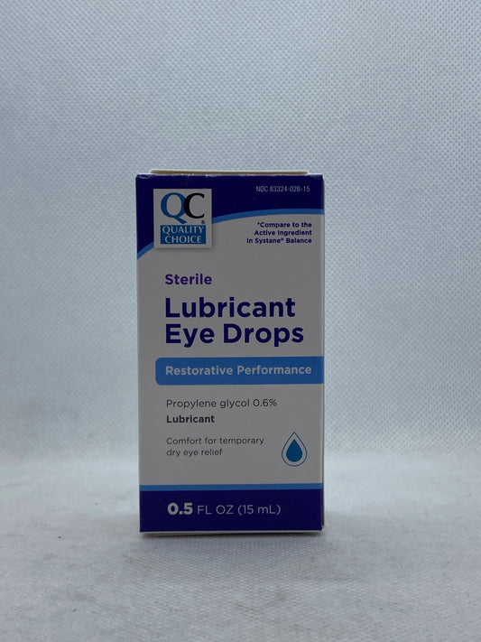 QC EYE DROPS LUBRICANT RESTORATIVE PERF 0.5OZ