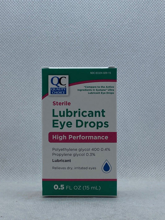 QC STERILE LUBRICANT EYE DROPS 0.5 OZ