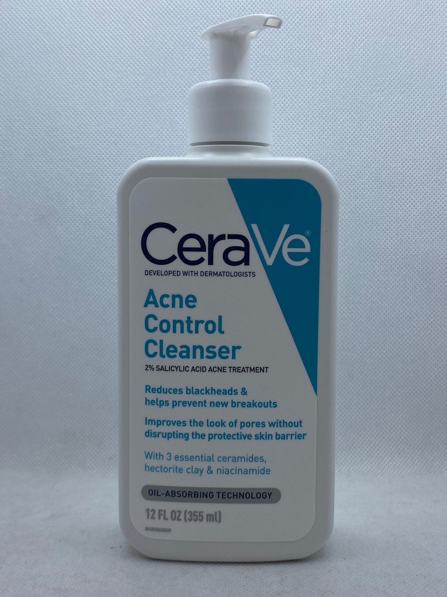 CERAVE ACNE CONTROL CLEANSER 12 OZ