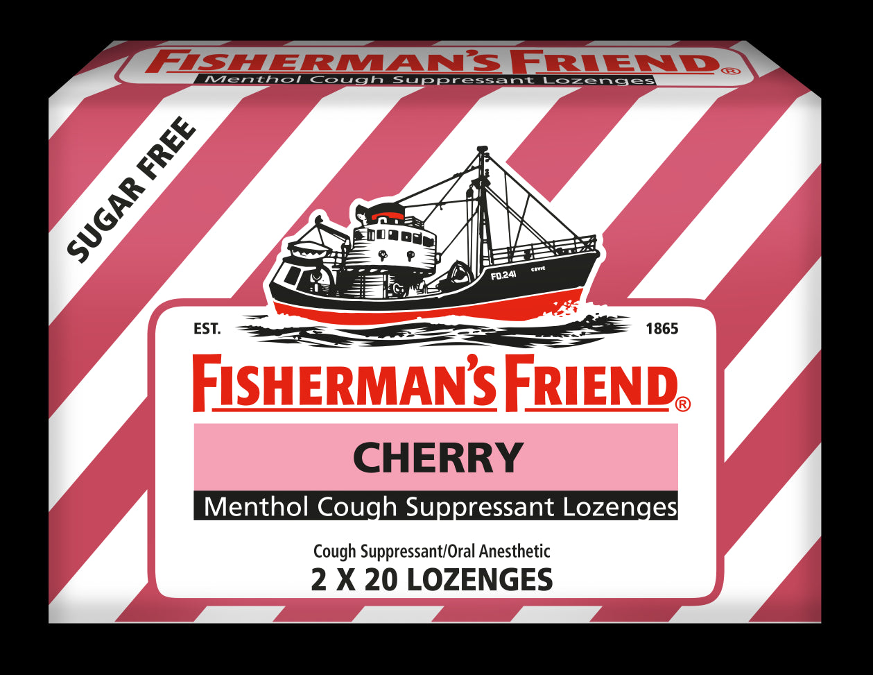 FISHERMANS FRIEND LOZENGE SF CHRRY 2PK 20 BOX