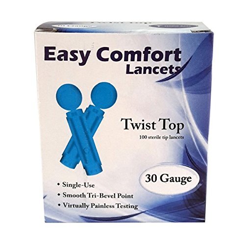 EASY COMFORT LANCET TWIST TOP 30G BX/100