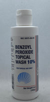 BENZOYL PEROXIDE WASH 10% 5 OZ PRASCO
