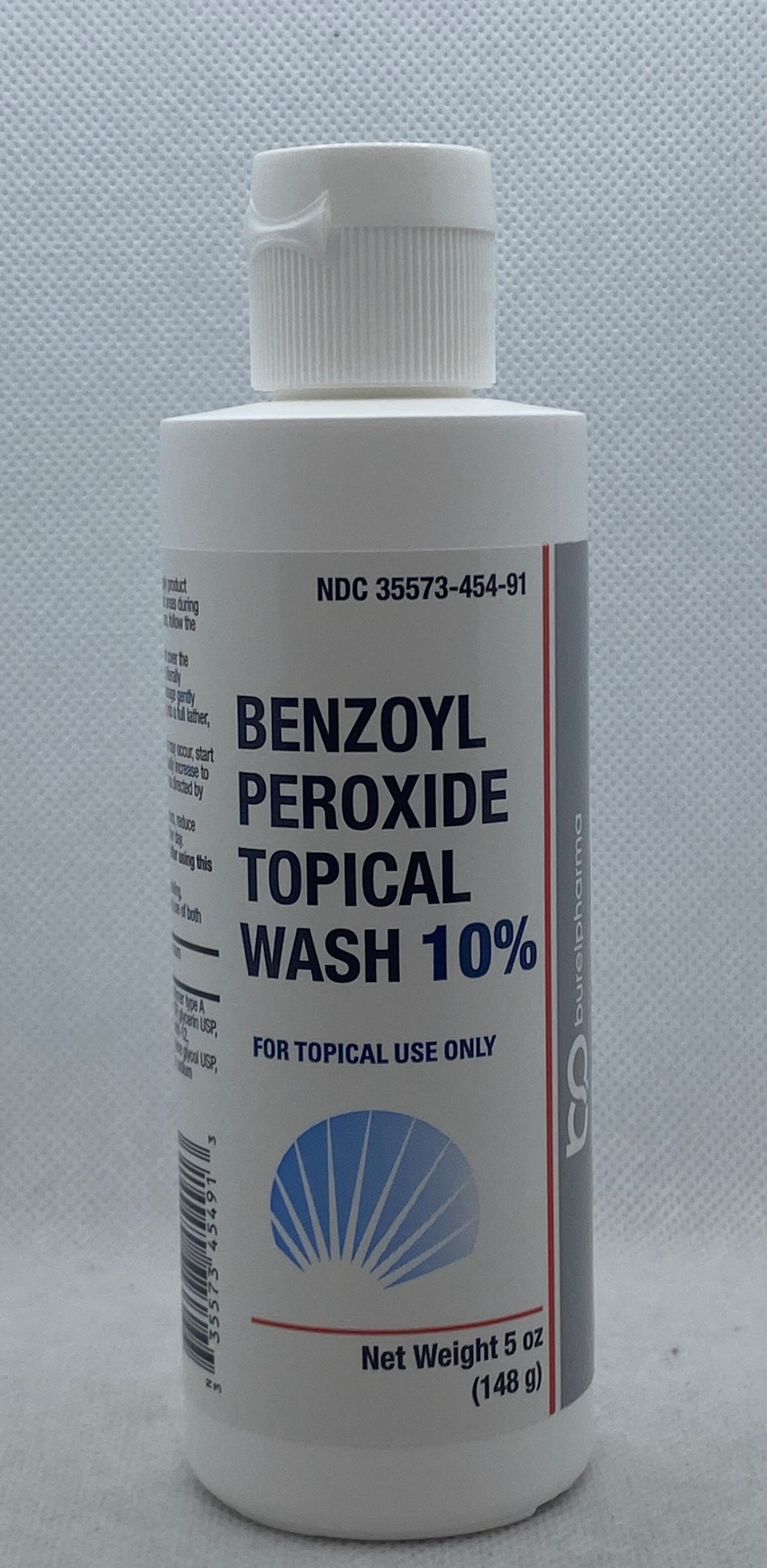 BENZOYL PEROXIDE WASH 10% 5 OZ PRASCO