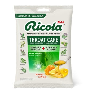 RICOLA MAX HONEY LEMON 34CT