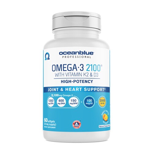 OCEANBLUE PROF OMEGA-3 2100 + K2 & D3 CAP 60