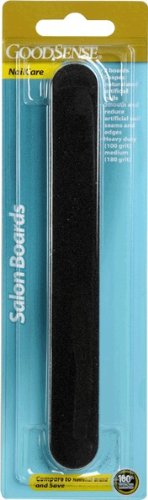 GS NAIL SALON BOARD BLACK HEAVY/COURSE 2PK