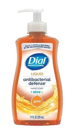 DIAL GOLD A/B DEFENSE HAND SOAP PUMP 11 OZ