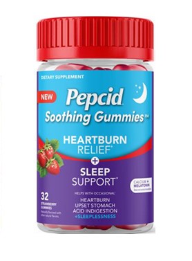 PEPCID SOOTHING GUMMIES HB RLF + SLEEP SUP 32