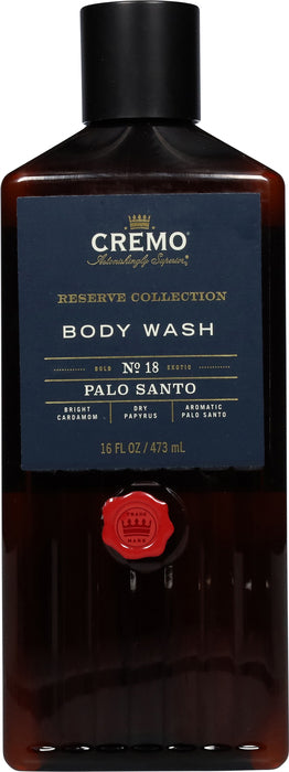 CREMO BODY WASH RESERVE PALO SANTO 16 OZ