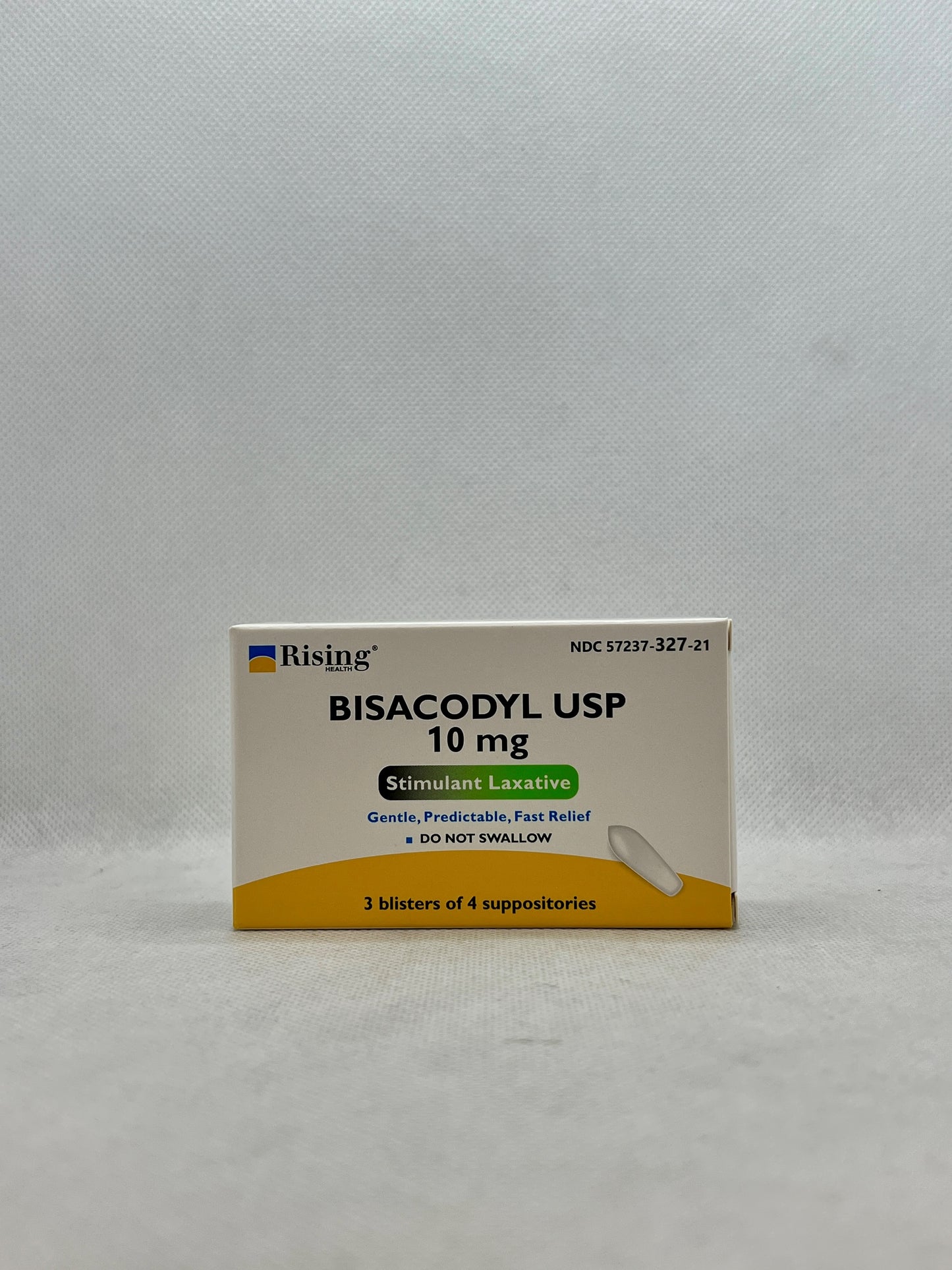 BISACODYL SUPPOSITORIES 10 MG 12 RISING
