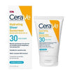 CERAVE HYDRATING SHEER SUNSCREEN SPF 30 3 OZ