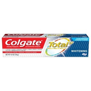 COLGATE TOTAL ANTIBACTERIAL WHITE PASTE 5. CG