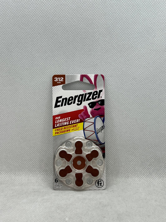 ENERGIZER H/AID BATT 312CR-6ENRUS.01 PK/6