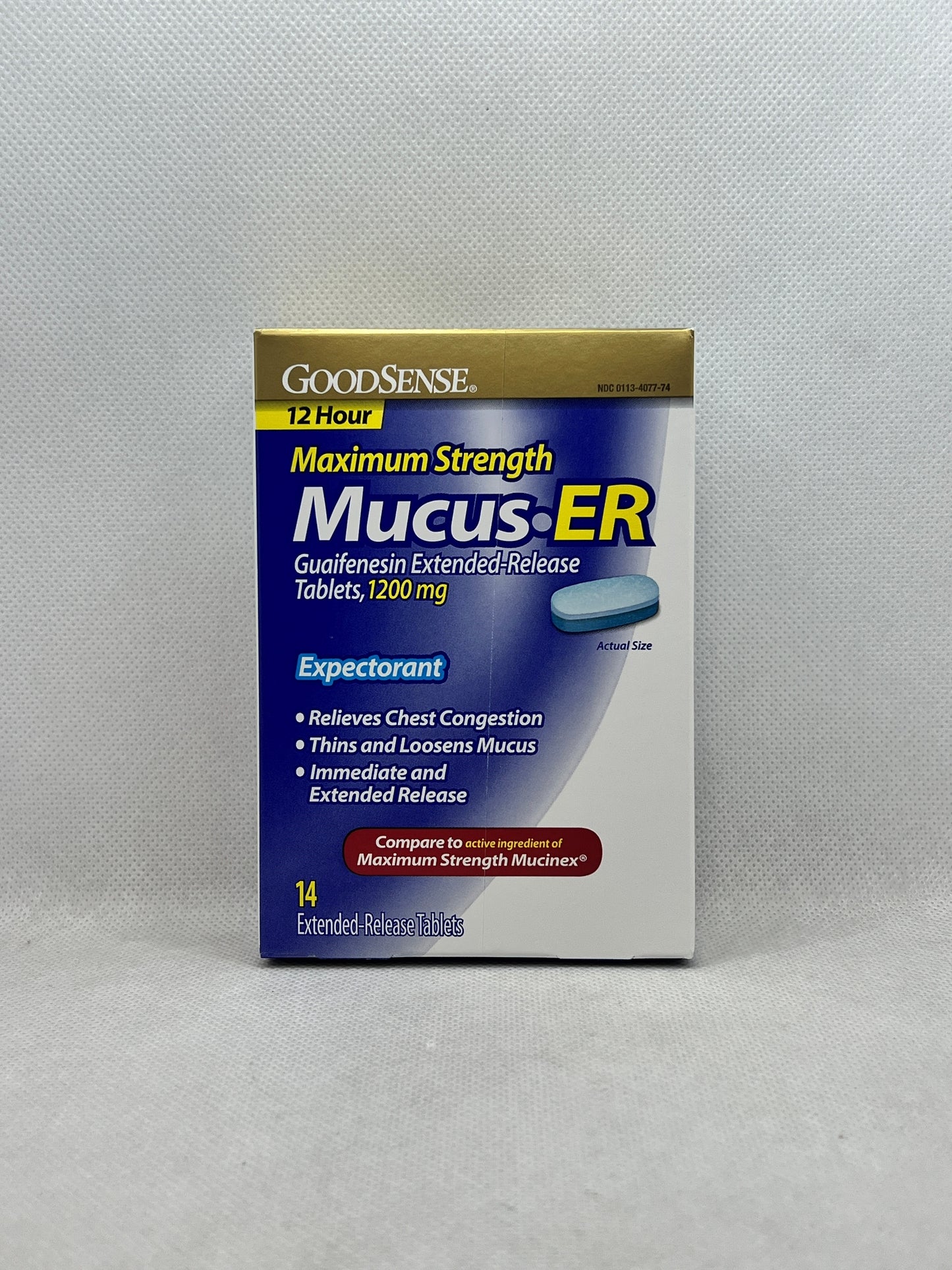 GS MUCUS ER MAX STR 1200 MG TAB 14