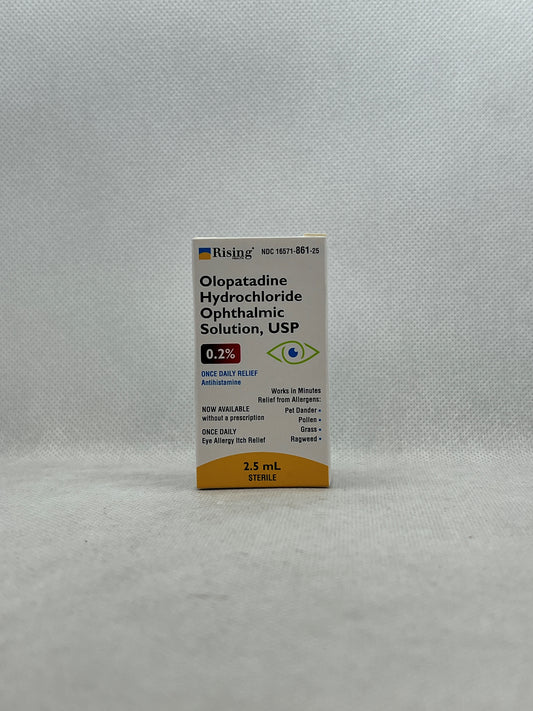 OLOPATADINE HCL OPH SOL 0.2% 2.5 ML (OTC) RIS