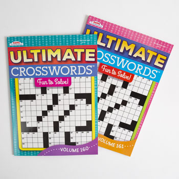 ULTIMATE CROSSWORD PUZZLE BOOK #16676P