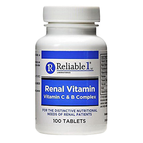 RENAL VIT B COMPLEX TAB 0.8 MG 100 OTC RELIAB